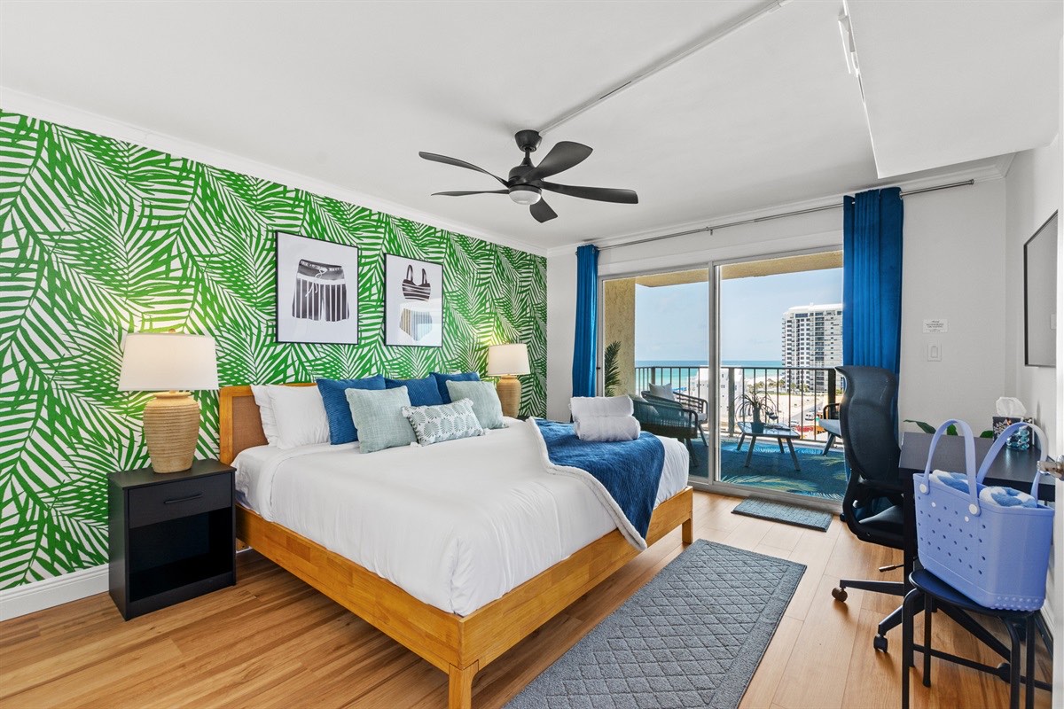 Wake up wrapped in buttery sheets, stretch into the sunlight, and step onto the balcony where the ocean greets you like an old friend. Mornings don’t get better than this.