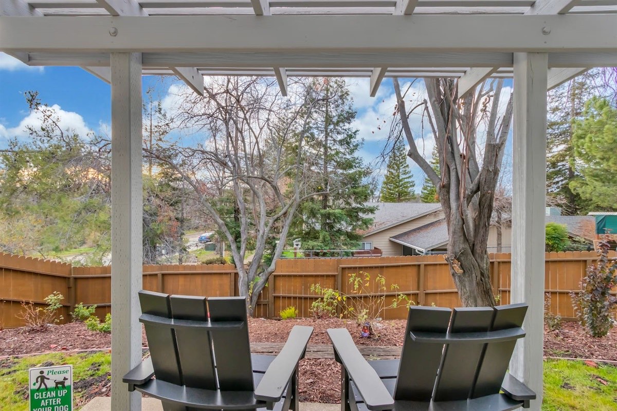 Relax and watch the sunset while grilling on the Trager